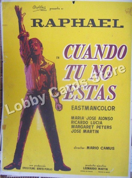 RAPHAEL / CUANDO TU NO ESTAS